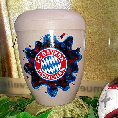 Kreativ/Selbstgestaltete Urnen - FC Bayern München